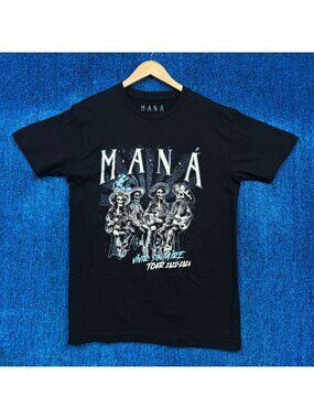 Mana Viver Sin Aire Tour Rock T-Shirt Size Medium